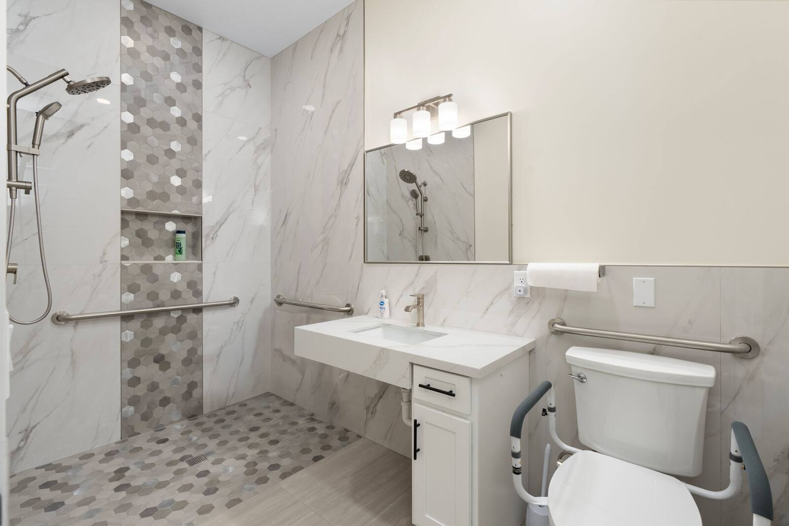 Large, Accessible Showers