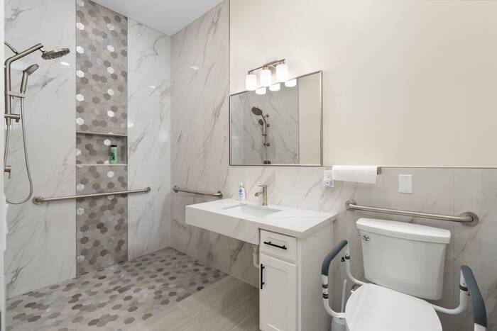 Large, Accessible Showers